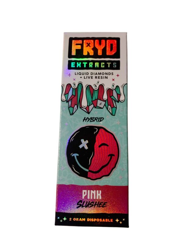 FRYD LIQUID DIAMOND + LIVE RESIN 2G DISPOSABLE - PINK SLUSHEE