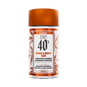 STIIIZY 40'S - KING LOUIS XIII - 5 PACK (2.5G)