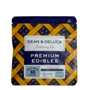DEAN & DELUCA - BLUEBERRY PIE - INDICA - 500MG THC