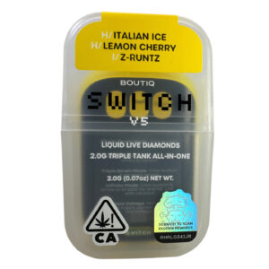 BOUTIQ SWITCH V5 2.0 2G AIO - ITALIAN ICE - LEMON CHERRY - Z-RUNTZ