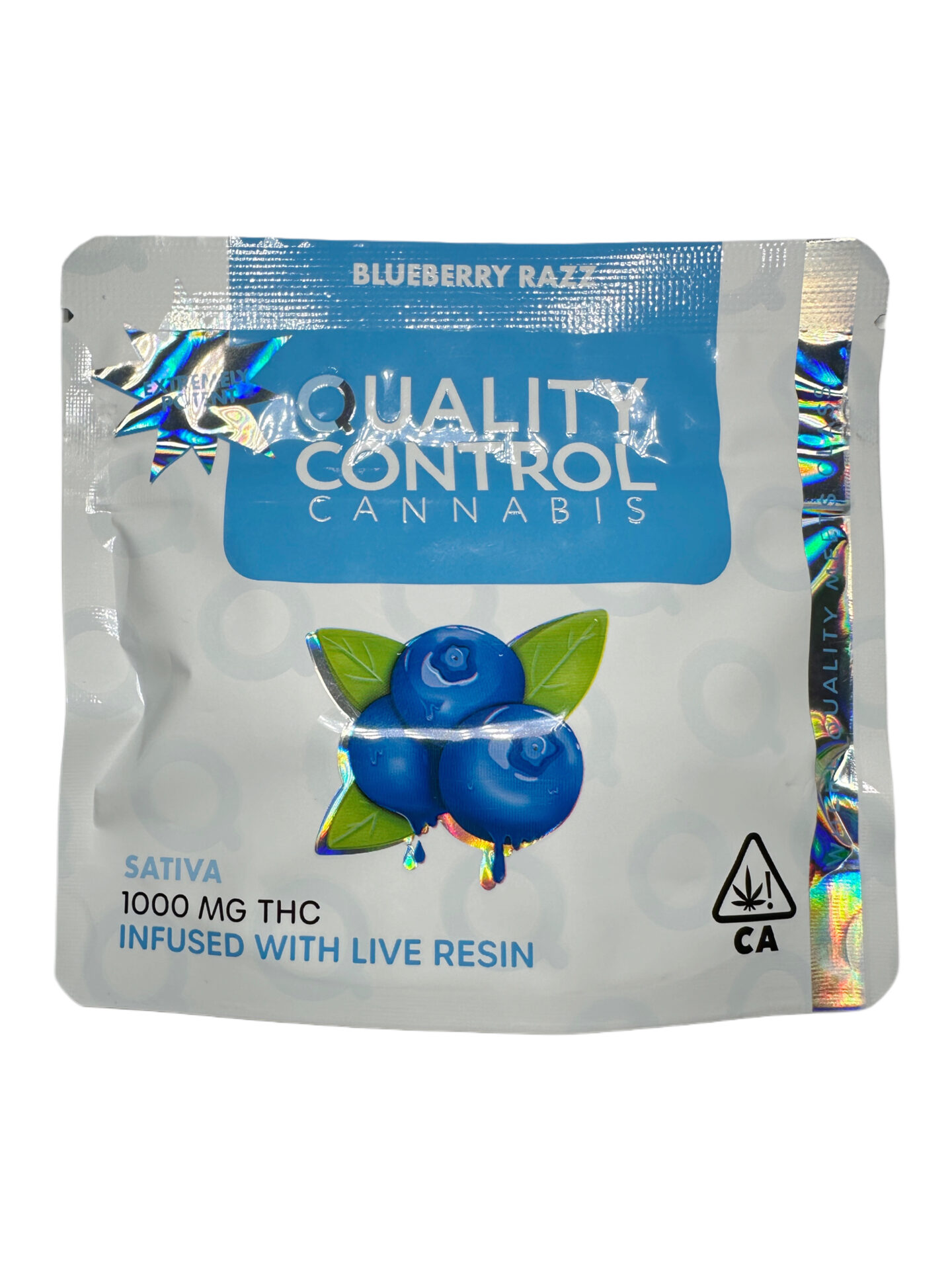 QUALITY CONTROL - INFUSED LIVE RESIN GUMMIES - 1000MG THC - BLUEBERRY RAZZ - Imperial NYC 1 QUALITY CONTROL - INFUSED LIVE RESIN GUMMIES - 1000MG THC - BLUEBERRY RAZZ