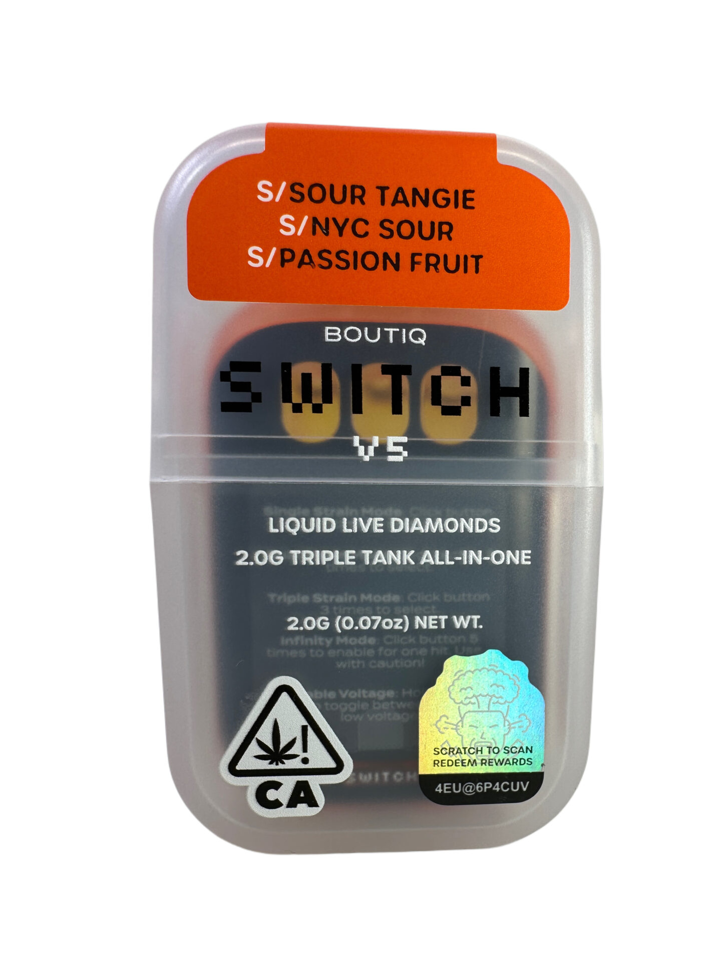 BOUTIQ SWITCH V5 2.0 2G AIO - SOUR TANGIE - NYC SOUR - PASSION FRUIT - Imperial NYC 1 BOUTIQ SWITCH V5 2.0 2G AIO - SOUR TANGIE - NYC SOUR - PASSION FRUIT