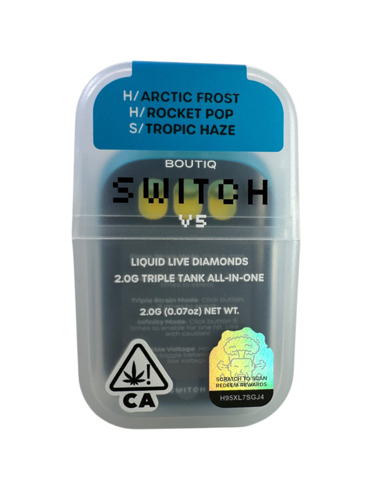 BOUTIQ SWITCH V5 2.0 2G AIO - ARTIC FROST - ROCKET POP - TROPIC HAZE - Imperial NYC