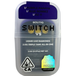 BOUTIQ SWITCH V5 2.0 2G - PURPLE PAPAYA - BLUE BERRIEZ - RZ-11