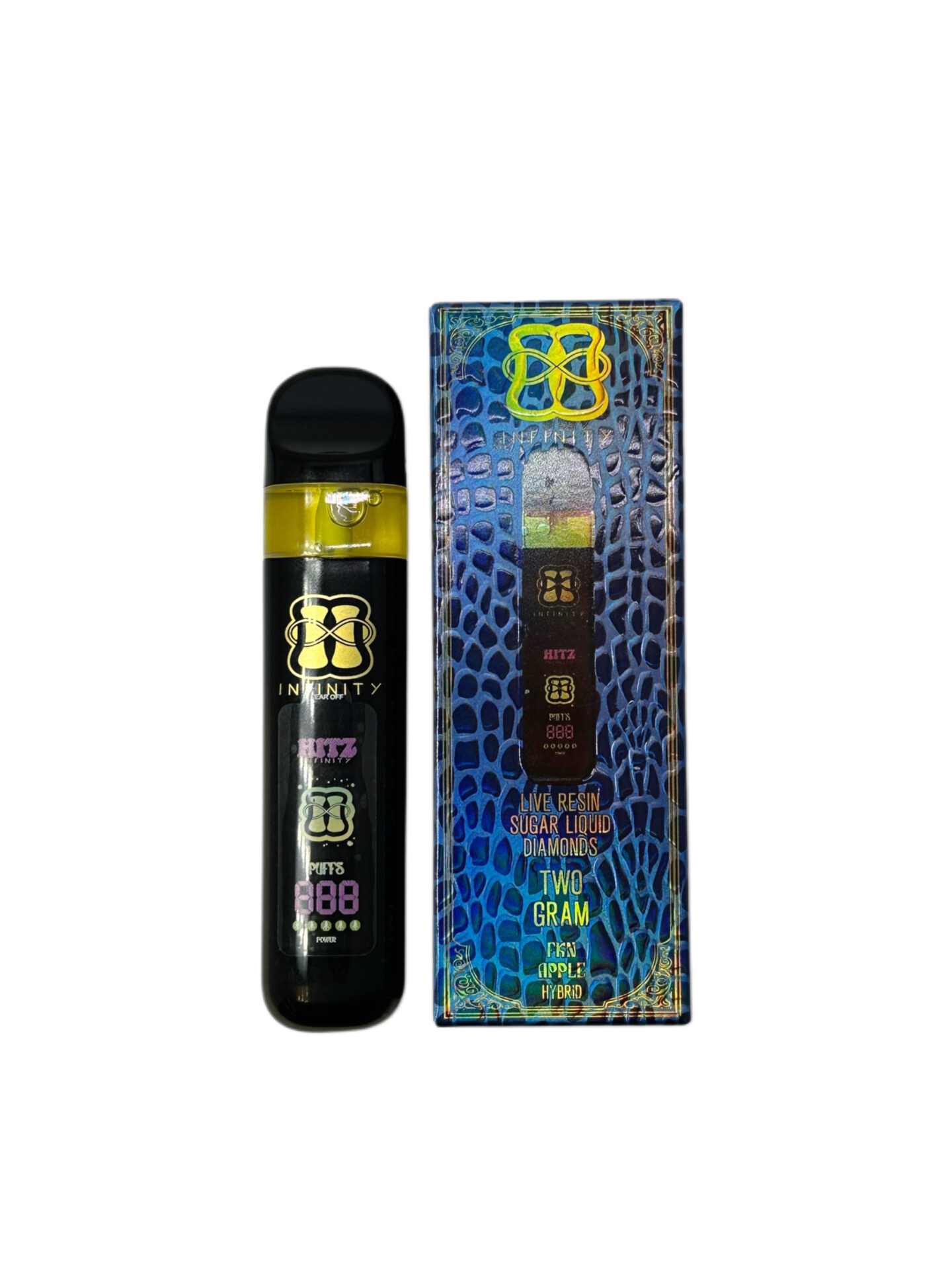 HITZ INFINITY - LIVE RESIN LIQUID DIAMONDS (2G) - FKN APPLE (HYBRID) - Imperial NYC