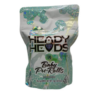 HEADY HEADS - BABY PRE-ROLLS - HYBRID (14 X 0.5G)