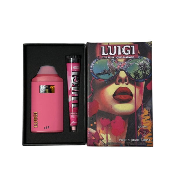 luigi's smoke and vape photos LUIGI - LIVE RESIN LIQUID DIAMOND (2G) + 0.5G INFUSED PREROLL - PURE SQUARE BURST (SATIVA) Select Flavor ::Raspberry Zingt Geekvape - Legend 3 buy geek bar vapes