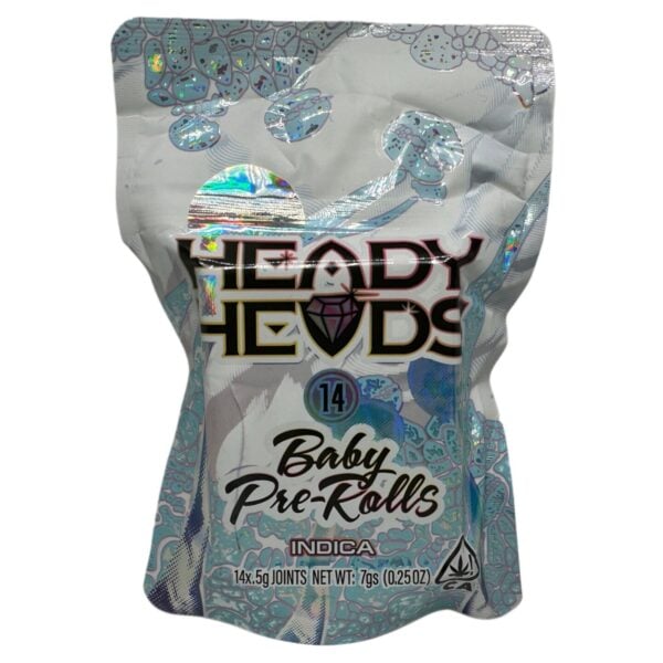 HEADY HEADS - BABY PRE-ROLLS - INDICA (14 X 0.5G) - Imperial NYC