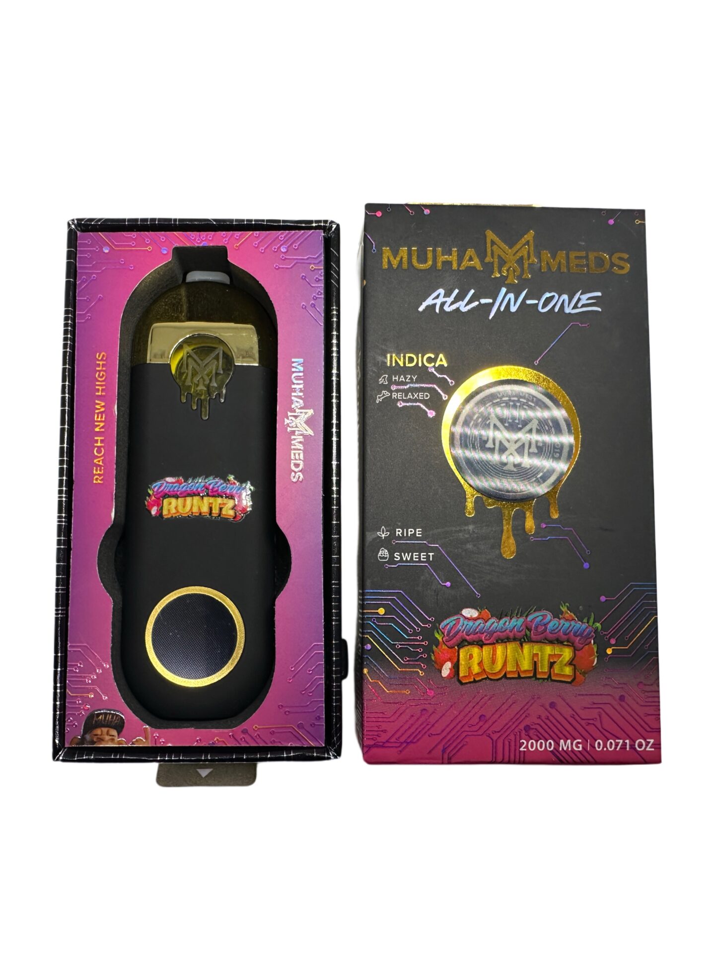 MUHA MEDS ALL-IN-ONE – DRAGON BERRY RUNTZ (INDICA) - Imperial NYC 1 MUHA MEDS ALL-IN-ONE – DRAGON BERRY RUNTZ (INDICA)