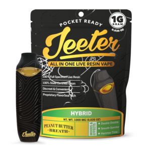 JEETER ALL-IN-ONE LIVE RESIN VAPE 2G - PENUT BUTTER BREATH