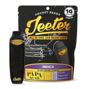 JEETER ALL-IN-ONE LIVE RESIN VAPE 2G - PAPA KUSH
