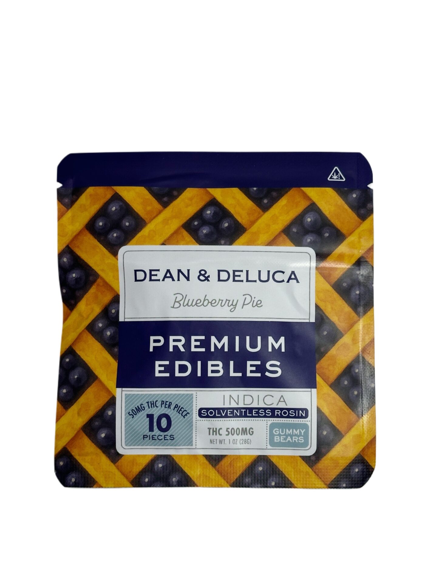 DEAN & DELUCA - BLUEBERRY PIE - INDICA - 500MG THC - Imperial NYC 1 DEAN & DELUCA - BLUEBERRY PIE - INDICA - 500MG THC