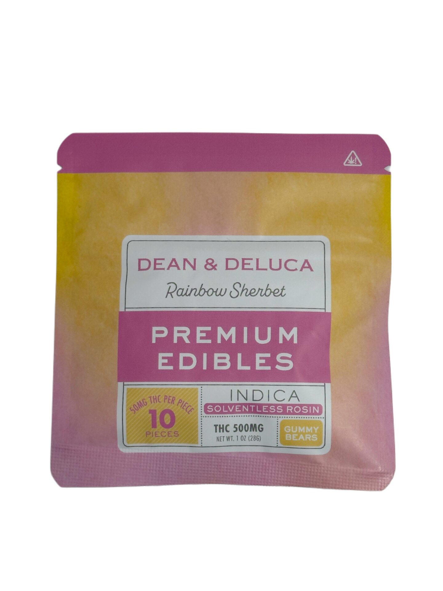 DEAN & DELUCA - RAINBOW SHERBET - INDICA - 500MG THC - Imperial NYC 1 DEAN & DELUCA - RAINBOW SHERBET - INDICA - 500MG THC
