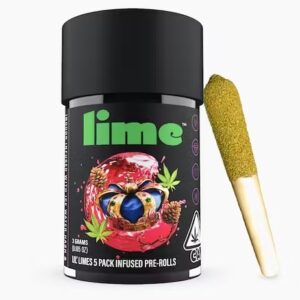 LIL' LIMES - LIVE RESIN AND HASH INFUSED - KING LOUIS XIII (INDICA)