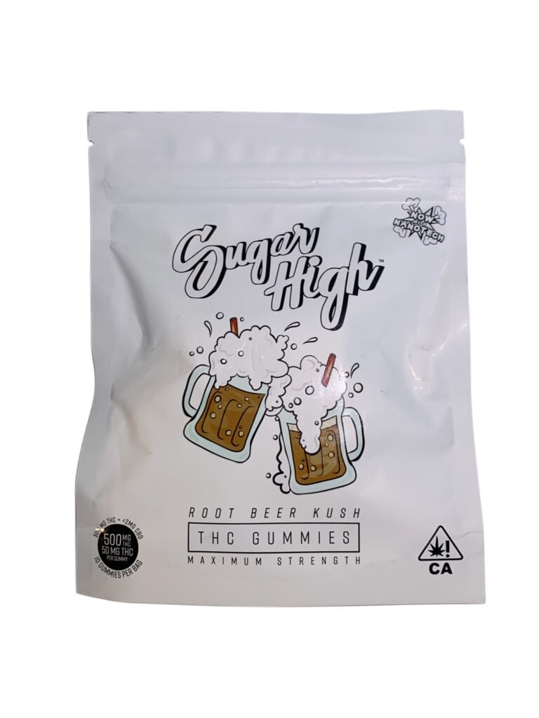 SUGAR HIGH - ROOT BEER KUSH - THC GUMMIES - 500MG