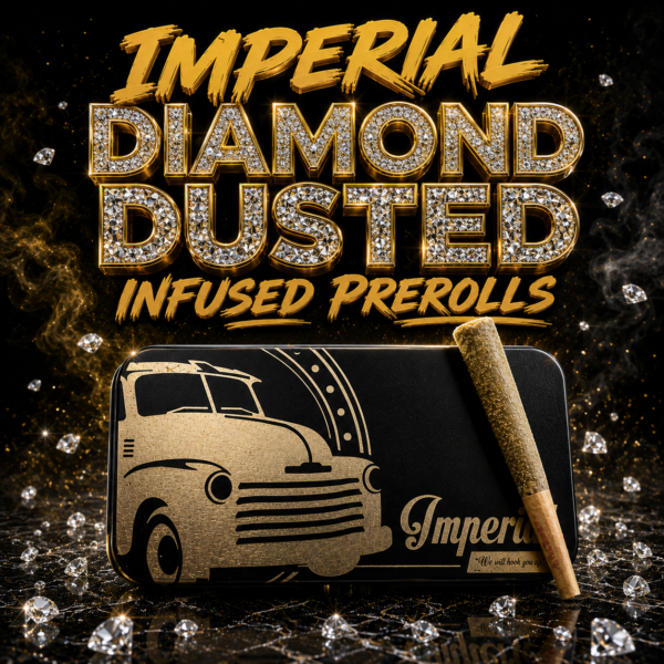 Home - Imperial NYC 6 IMPERIAL DIAMOND DUSTED PRE-ROLLS — 5 PACK (1.1G EACH)