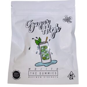 SUGAR HIGH - MOJITO - THC GUMMIES - 500MG