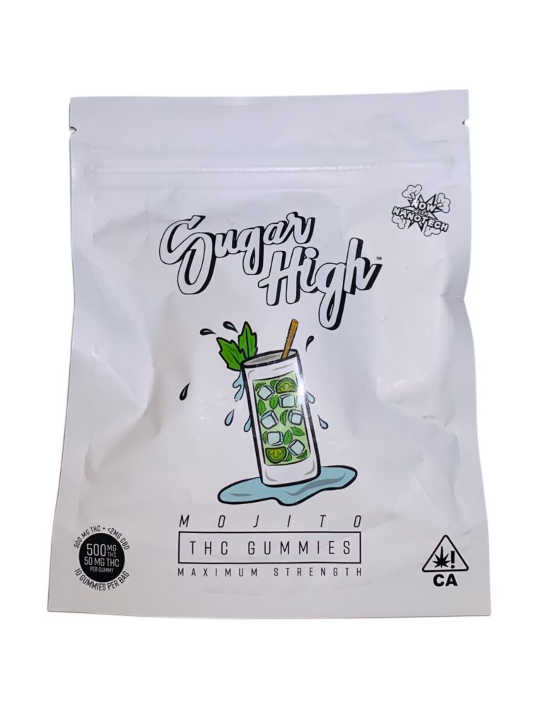 SUGAR HIGH - MOJITO - THC GUMMIES - 500MG