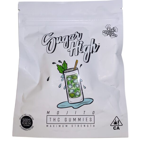 SUGAR HIGH - MOJITO - THC GUMMIES - 500MG - Imperial NYC