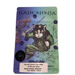HASH NINJA - HASH ROSIN GUMMIES - 250MG THC