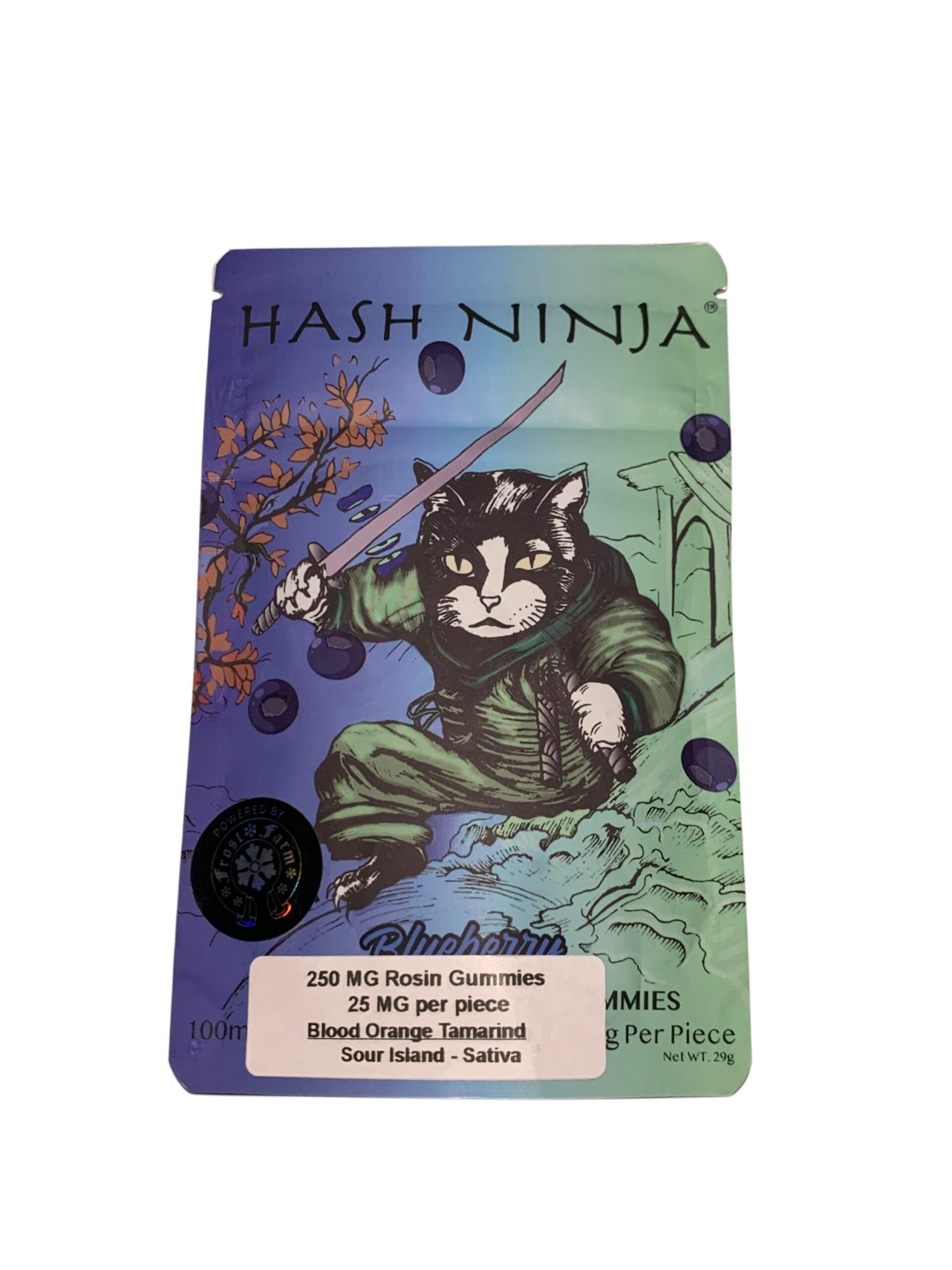 HASH NINJA - HASH ROSIN GUMMIES - 250MG THC - Imperial NYC 1 HASH NINJA - HASH ROSIN GUMMIES - 250MG THC