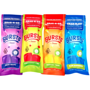 BURST BY SAUCE - 800MG THC GUMMIES