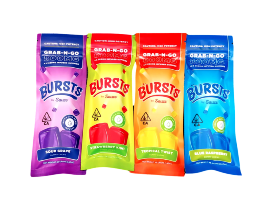 BURST BY SAUCE - 800MG THC GUMMIES - Imperial NYC 1 BURST BY SAUCE - 800MG THC GUMMIES