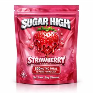 SUGAR HIGH - 500MG THC ROSIN - STRAWBERRY
