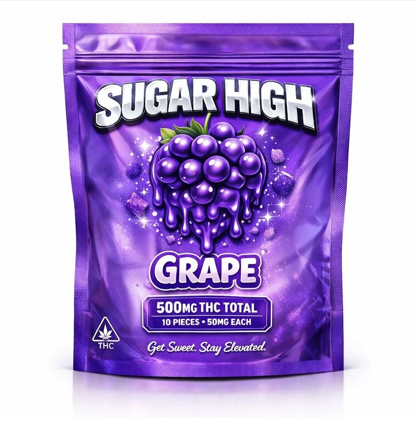 SUGAR HIGH - 500MG THC ROSIN - GRAPE - Imperial NYC 1 SUGAR HIGH - 500MG THC ROSIN - GRAPE