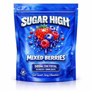 SUGAR HIGH - 500MG THC ROSIN - MIXED BERRIES
