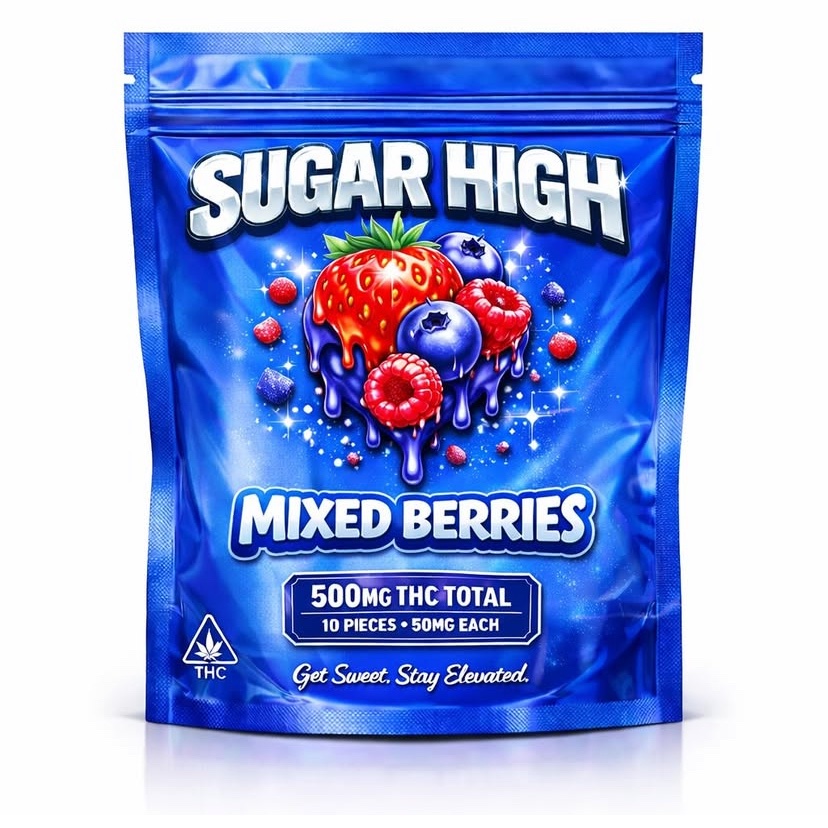 SUGAR HIGH - 500MG THC ROSIN - MIXED BERRIES - Imperial NYC 1 SUGAR HIGH - 500MG THC ROSIN - MIXED BERRIES