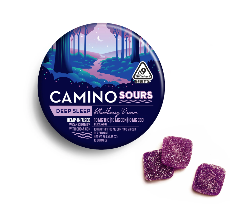 CAMINO SOURS - BLACKBERRY DREAM - 100MG THC/100MG CBN - INDICA - Imperial NYC 1 CAMINO SOURS - BLACKBERRY DREAM - 100MG THC/100MG CBN - INDICA