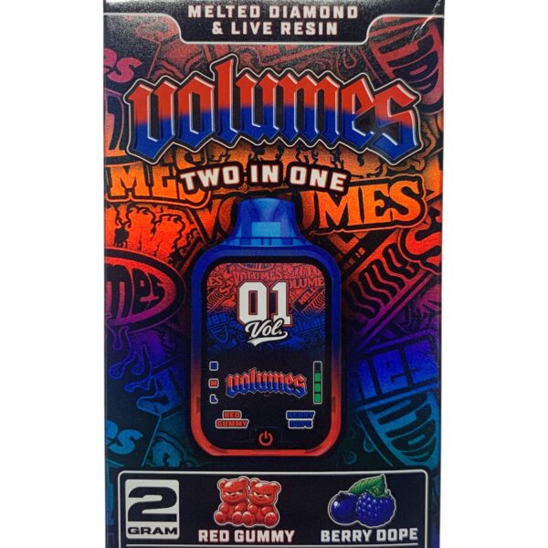 VOLUMES - TWO IN ONE 2G DISPOSABLE + INFUSED PRE-ROLL