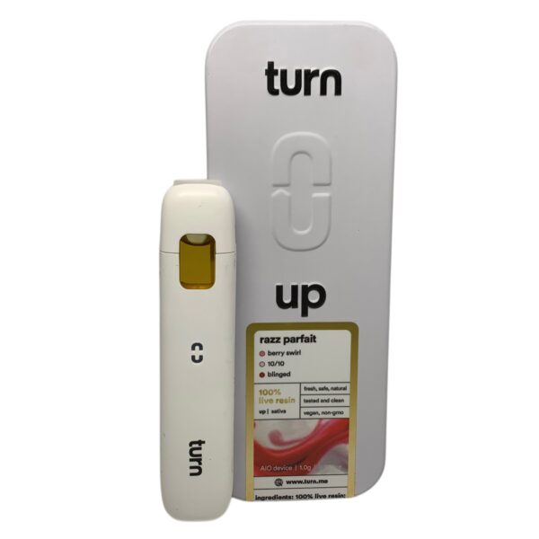 TURN - RAZZ PARFAIT - 1G LIVE RESIN DISPOSABLE (SATIVA)